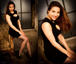 Lacey Banghard - Lbo Black Dress - Solo Picture Gallery