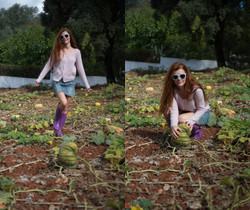 Mia Sollis - Pumpkin Patch - Girlfolio - Solo Image Gallery