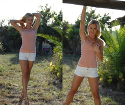 Sam Tye - Yellow Flower - Hayley's Secrets - Solo Porn Gallery