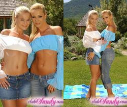 Sandy, Nikki Sun - Club Sandy - Lesbian Nude Pics
