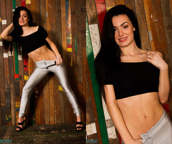 Tanya Atherton - Tanya Silver - Skin Tight Glamour - Solo Nude Pics