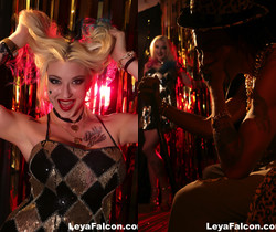 Whorley Quinn at the Strip Club with the Joker - Leya Falcon - Solo HD Gallery