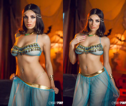 Darcie Dolce Is a Sultry Belly Dancer Who Rocks Your World - Solo Nude Pics