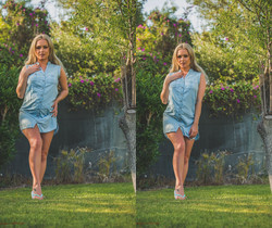 Sara Louise - Beauty In Blue - Hayley's Secrets - Solo Image Gallery