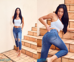Jessie Boulevard - Step Up - Skin Tight Glamour - Solo Sexy Gallery