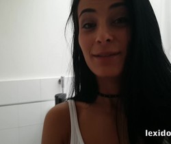 Lexi Dona gets on her knees and sucks cock - Lexi Dona - Blowjob TGP
