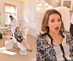 Mia Ferrari - Dentist Gets an Oral Exam - Blowjob Picture Gallery