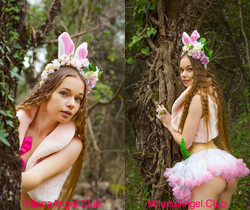 Milena Angel - Easter Bunny - Solo Nude Pics