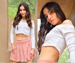 Arya - Pink Miniskirt And Heels - FTV Girls - Solo Hot Gallery