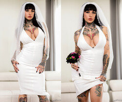 Wild Wedding: Jessie Lee's First Anal - Burning Angel - Interracial HD Gallery