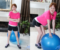 Gigi - Balls And Pussy Toy - MILF Nude Gallery