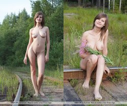 Railway Picnic - Lea - Femjoy - Solo Image Gallery