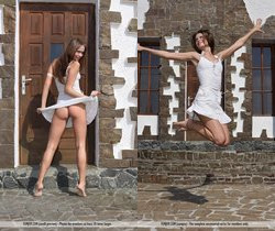 Wish You Were Here - Lena - Solo Sexy Photo Gallery