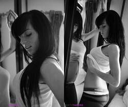 Eileen - ...In Black And White - BreathTakers - Solo Nude Pics