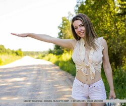 Kiere - Hitchin' A Ride - MetArt - Solo Nude Gallery