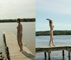 Vega - At the Lake Pier - Stunning 18 - Teen TGP