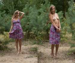 Lenta - Naked In Nature - Erotic Beauty - Solo Nude Pics