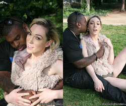 Lily Labeau - Blacks On Blondes - Interracial Nude Gallery
