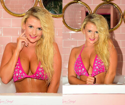 Lycia Sharyl - Champagne Bathers - Solo HD Gallery