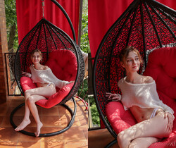 Heather - Cocoon Chair - Stunning 18 - Teen HD Gallery