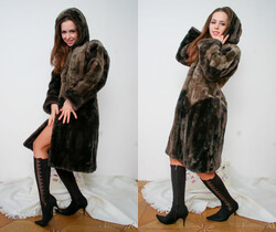 Nelly J - Nelly - Fur Coat - Stunning 18 - Teen TGP