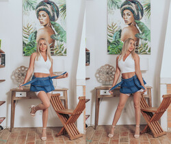 Beth Morgan - Cultural Elegance On Display - Solo Sexy Photo Gallery