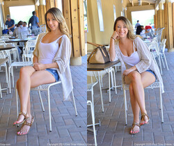 Leyla - Flashing In Public - FTV Girls - Solo Sexy Photo Gallery