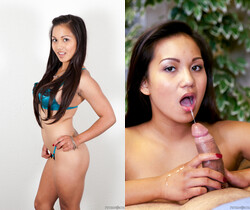 Lana Violet - Deep Throat This #57 - Adult Time - Blowjob Image Gallery