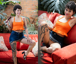 Lilith Baph: Different Look - Watch4Beauty - Solo Sexy Photo Gallery