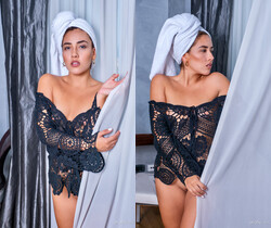 Squirrel - Full Lips - Erotic Beauty - Solo Sexy Photo Gallery