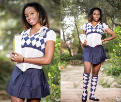 Lacey London, Ray Black - Black To School 2 - Scene 3 - Ebony Hot Gallery