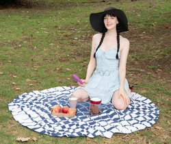 Amelia Riven - Naughty Picnic - Sex Art - Solo Nude Pics