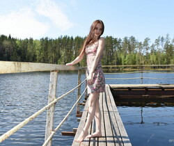 Pala - Lakeview Perch - Erotic Beauty - Solo Porn Gallery