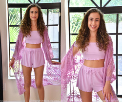 Scarlett - Purple Nightie - FTV Girls - Solo Sexy Gallery