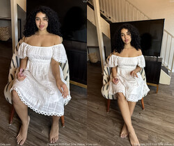 Victoria - White Lingerie - FTV Girls - Solo Sexy Photo Gallery