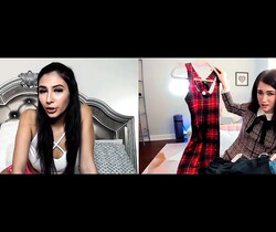 Gianna Dior, Evelyn Claire - First Date Jitters - Girlsway - Lesbian HD Gallery