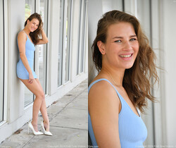 Jewell - Beauty In Blue - FTV Girls - Solo Sexy Photo Gallery