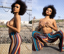 Alina Ali - Glamcore - Scene 4 - Wicked - Ebony Nude Pics