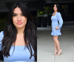 Kylie - Sexy Blue Spread - FTV Girls - Solo Picture Gallery