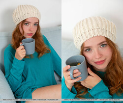 Rinna Ly - Cozy Coy - MetArt - Solo Nude Gallery