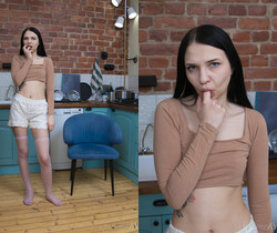 Nicky Ro - Kitchen Fun - Stunning 18 - Teen Nude Pics