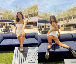 Sasha - Upskirt Panty Tease - FTV Girls - Solo Nude Pics
