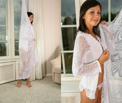 Salacia U - Salacia - White Curtains - Stunning 18 - Teen Nude Pics