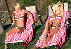 Hannah Hilton - Nude Sunbathing - Solo TGP
