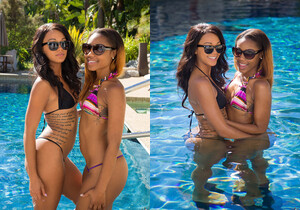 Chanell Heart, Harley Dean - Double The Ass - Round & Brown - Ebony Image Gallery