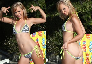 Hayden Winters - Cheetah Print Scrunch Butt - Solo Sexy Gallery