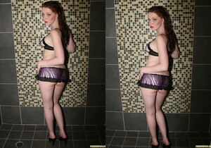 Marie McCray Wet in the Shower - Solo Nude Gallery