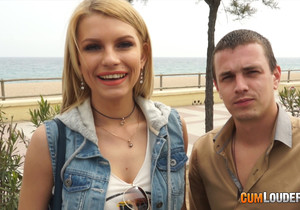 Karina Grand - A couple of tourists in the FuckinVan - Hardcore HD Gallery