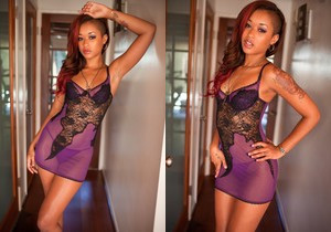 Skin Diamond - Slippery Slopes - Ebony Sexy Gallery