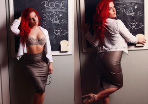 Harley is your sexy teacher! - Solo Sexy Gallery